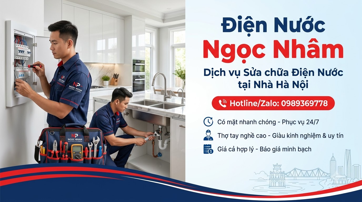 Thợ sửa điện chập gia đình tại hà nội